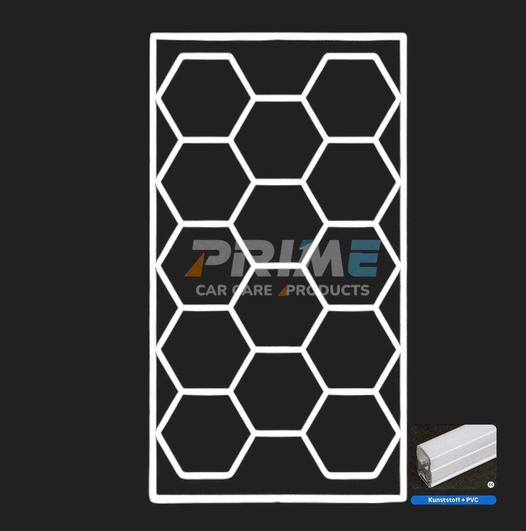 Hexagon LED Beleuchtung PVC
